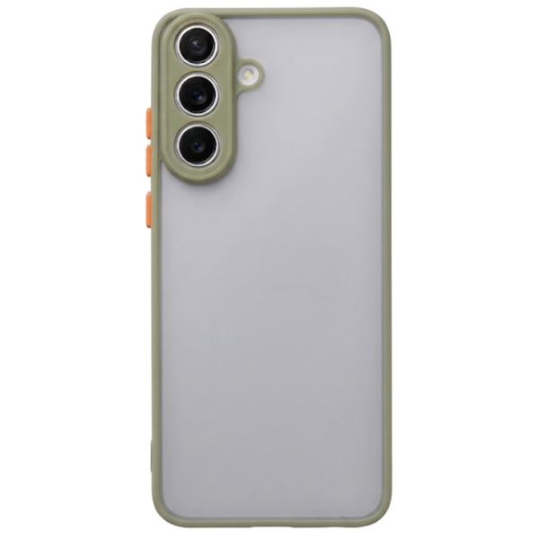 "Mofan" Clear Hard Silicone (TPU) Case - light green (Galaxy S26)