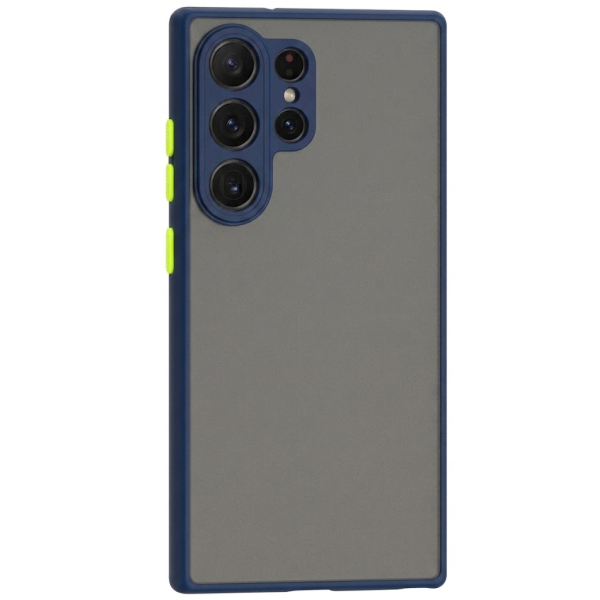 „Mofan“ skaidrus kieto silikono (TPU) dėklas - mėlynas (Galaxy S26 Ultra)