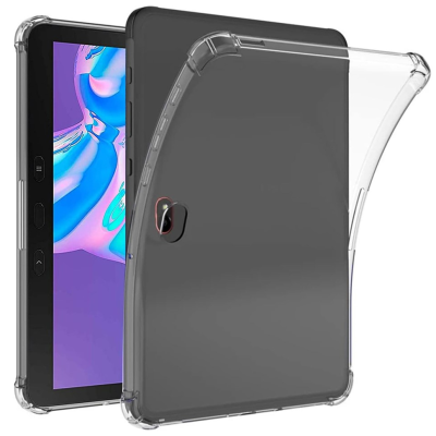 Sustiprintos apsaugos kieto silikono (TPU) dėklas - skaidrus (Galaxy Tab Active Pro / Tab Active4 Pro /  / Active5 Pro)