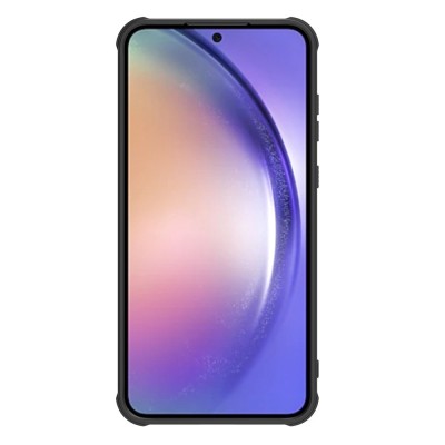 "Nillkin" Frosted Shield Pro Magnetic apvalks - melns (Galaxy A55)