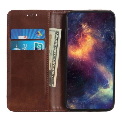 "Binfen" Split flip book case - brown (OnePlus Nord CE5 / Ace 5 Racing)