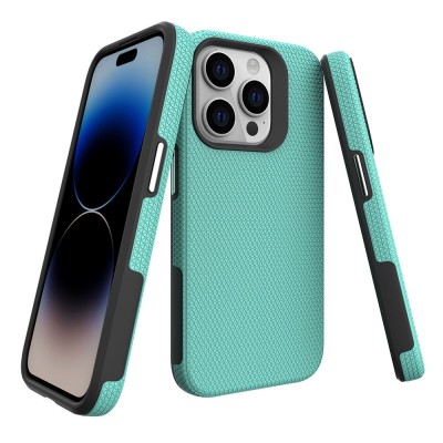„TUKU“ Shockproof kieto silikono  dėklas - žalias (iPhone 16 Pro)