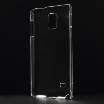 Samsung Galaxy Note 4 N910 plastmasas dzidrs (caurspīdīgs) apvalks / Vacins.lv