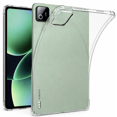 Pastiprinātas aizsardzības cieta silikona (TPU) apvalks - dzidrs (Xiaomi Pad 8 / Pad 8 Pro)