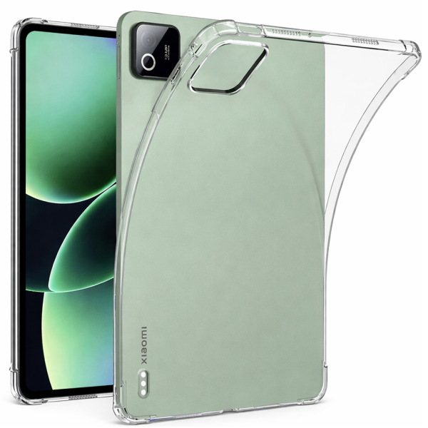 Pastiprinātas aizsardzības cieta silikona (TPU) apvalks - dzidrs (Xiaomi Pad 8 / Pad 8 Pro)