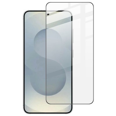 „IMAK“ Tempered Glass pilnai dengiantis apsauginis ekrano stiklas - juodas (Galaxy S26+)