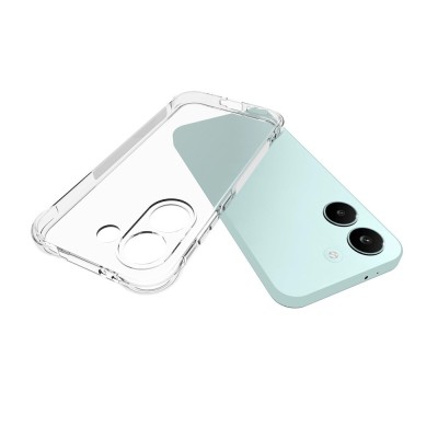 Pastiprinātas aizsardzības cieta silikona (TPU) vāciņš - dzidrs (Poco X8 Pro / Redmi Turbo 5)