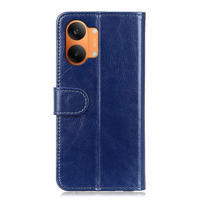 „Binfen“ atverčiamas dėklas, knygutė - mėlynas (Poco X8 Pro Max / Redmi Turbo 5 Max)