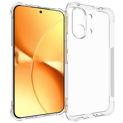 Reinforced protection hard silicone (TPU) case - transparent (Poco X8 Pro Max / Redmi Turbo 5 Max)