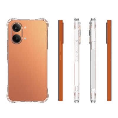 Sustiprintos apsaugos kieto silikono (TPU) dėklas - skaidrus (Poco X8 Pro Max / Redmi Turbo 5 Max)