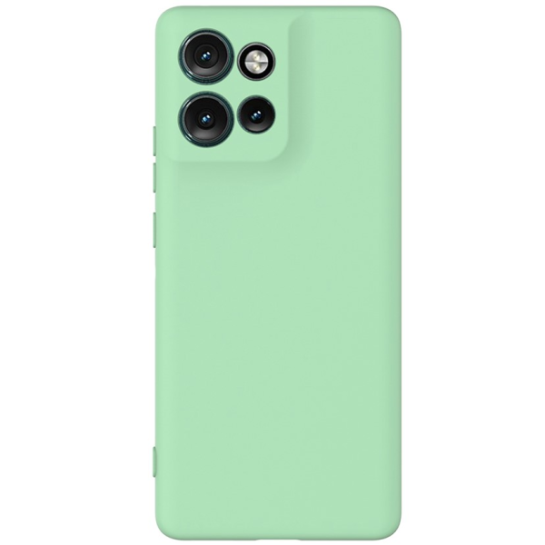 "Shell" kõva silikoon (TPU) ümbris – roheline (Motorola Edge 60 Neo / Edge 50 Neo / Moto S50 / ThinkPhone 25)