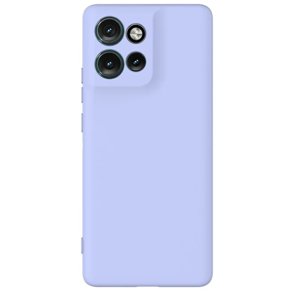 „Shell“ kieto silikono (TPU) dėklas - violetinis (Motorola Edge 60 Neo / Edge 50 Neo / Moto S50 / ThinkPhone 25)