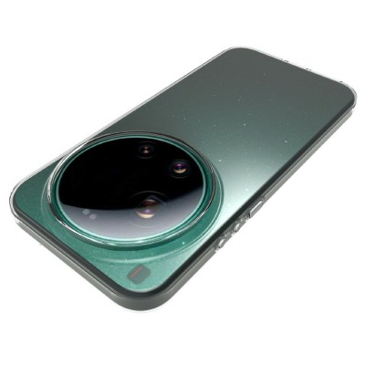 Hard silicone (TPU) case - transparent (Xiaomi 17 Ultra)