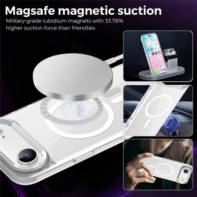 "Tubi" MagSafe Hard Silicone (TPU) Case - Clear (iPhone Air)