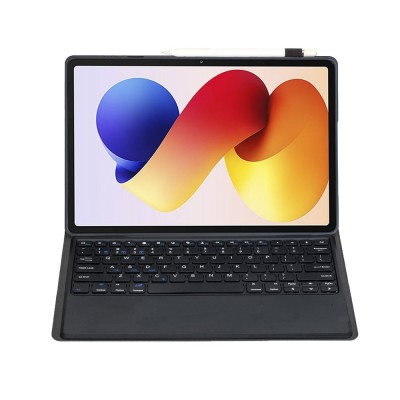 "Bosina" Flip case with keyboard - black (Redmi Pad 2 Pro)