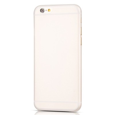 Hoco Thin Apple iPhone 6 (6s) baltas skaidrus plastikinis plonas dėklas / Priedai.lt