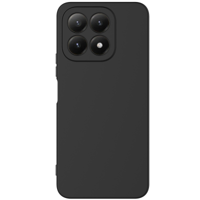 "Shell" kõva silikoon (TPU) ümbris – must (Xiaomi 15T)