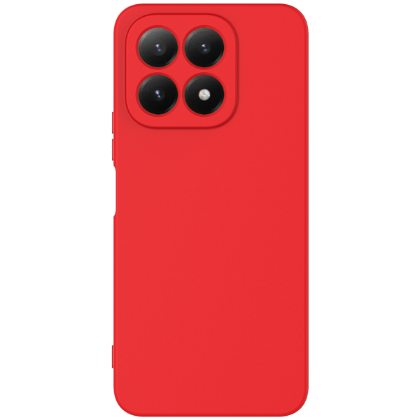 „Shell“ kieto silikono (TPU) dėklas - raudonas (Xiaomi 15T)