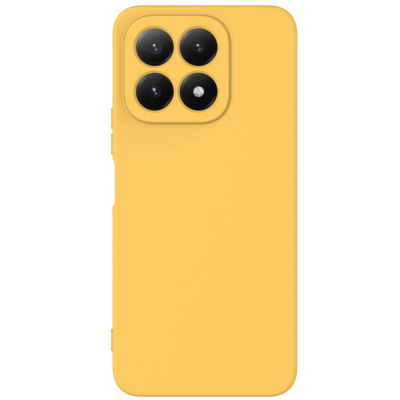 "Shell" hard silicone (TPU) case - yellow (Xiaomi 15T)