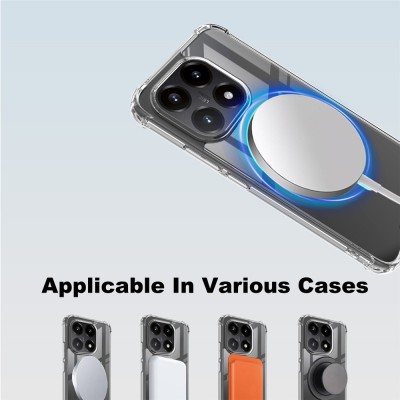 „IMAK“ Candy MagSafe kieto silikono (TPU) dėklas - skaidrus (Xiaomi 15T)