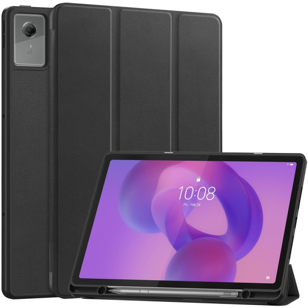 Stylus Flip Case - Black (Idea Tab Plus)