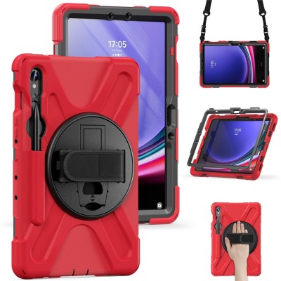 Rugged Case - Red (Galaxy Tab S7 11" / S8 11" / S9 11" / S9 FE 5G / S10 FE / S10 Lite)