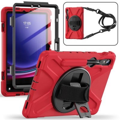 Rugged Case - Red (Galaxy Tab S7 11" / S8 11" / S9 11" / S9 FE 5G / S10 FE / S10 Lite)