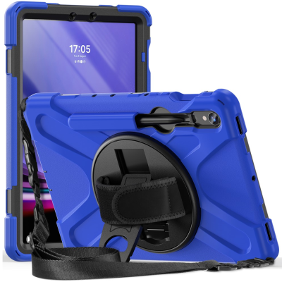 Sustiprintos apsaugos dėklas - mėlynas (Galaxy Tab S7 11" / S8 11" / S9 11" / S9 FE 5G / S10 FE / S10 Lite)