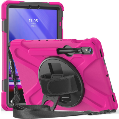 Tugevdatud turvalisus kaaned - roosa (Galaxy Tab S7 11" / S8 11" / S9 11" / S9 FE 5G / S10 Lite)-st