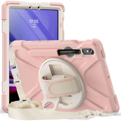 Rugged Case - Light Pink (Galaxy Tab S7 11" / S8 11" / S9 11" / S9 FE 5G / S10 FE / S10 Lite)