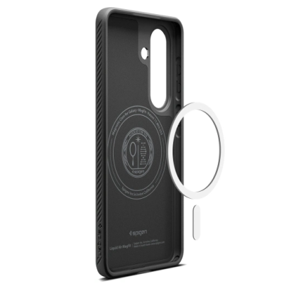 „Spigen“ Liquid Air Mag fit dėklas - juodas (Galaxy S26+)