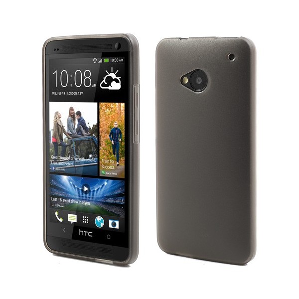 Silikoninis tamsintas dėklas - pilkas (One)