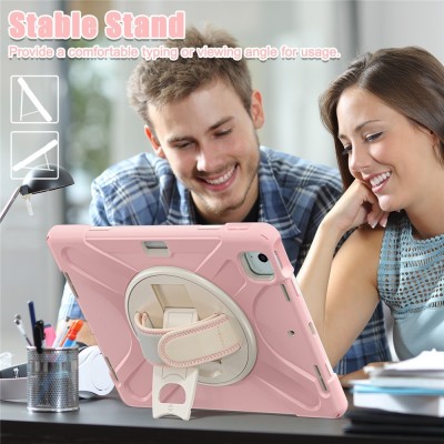 Sustiprintos apsaugos dėklas - šviesiai rožinis (iPad Air 11 2026 / iPad Air 11 2025 / iPad Air 11 2024)