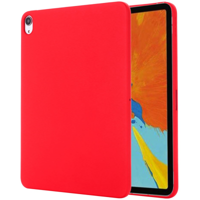 „Shell“ kieto silikono (TPU) dėklas - raudonas (iPad Air 11 (2026 / 2025 / 2024) / iPad Air 5 (2022) / iPad Air 4 (2020))