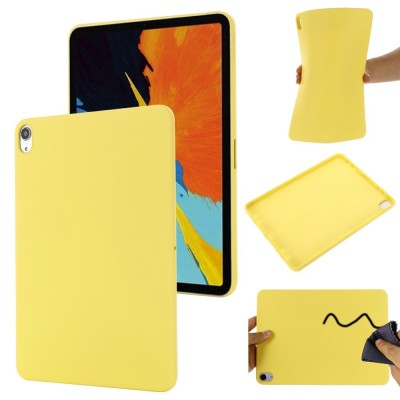 „Shell“ kieto silikono (TPU) dėklas - geltonas (iPad Air 11 (2026 / 2025 / 2024) / iPad Air 5 (2022) / iPad Air 4 (2020))