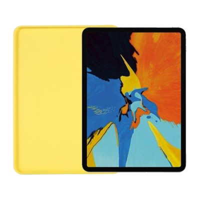"Shell" Kõva silikoon (TPU) kaaned - kollane (iPad Air 11 (2026 / 2025 / 2024) / iPad Air 5 (2022) / iPad Air 4 (2020))