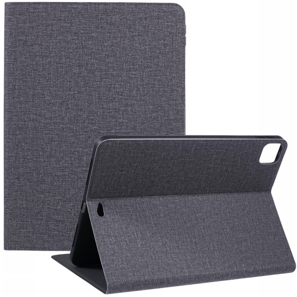 "X-LEVEL" flip textile case - Grey (iPad Air 11 2026 / iPad Air 11 2025 / iPad Air 11 2024)