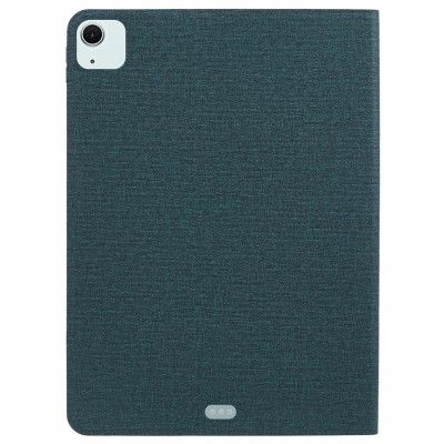 "X-LEVEL" atvēramais tekstila maciņš - zaļš (iPad Air 11 2026 / iPad Air 11 2025 / iPad Air 11 2024)