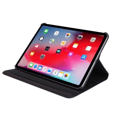 "ENKAY" Atverčiamas dėklas (360°) - juodas (iPad Pro 11" 2018 - 2022 / Air 10.9" 2020 / 2022 / Air 11" 2024 - 2026)