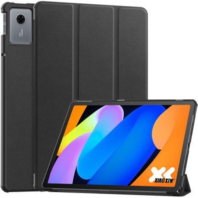 „Saige" Atvēramais maciņš - melns (Idea Tab 11 2025 / Tab K11 Gen 2  / Xiaoxin Pad 11 2025)