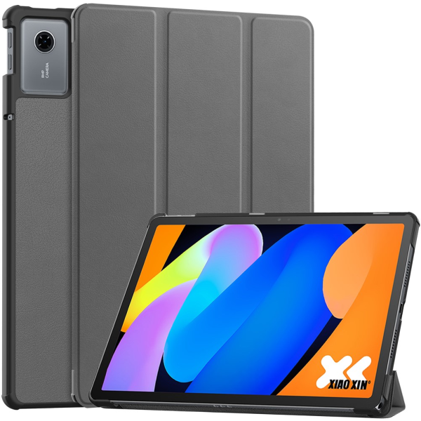 „Saige" Atverčiamas dėklas - pilkas (Idea Tab 11 2025 / Tab K11 Gen 2  / Xiaoxin Pad 11 2025)