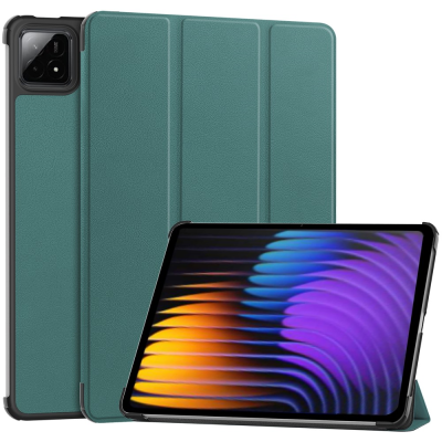 „Saige" Atverčiamas dėklas - žalias (Xiaomi Pad 7 / Pad 7 Pro / Pad 8 / Pad 8 Pro)