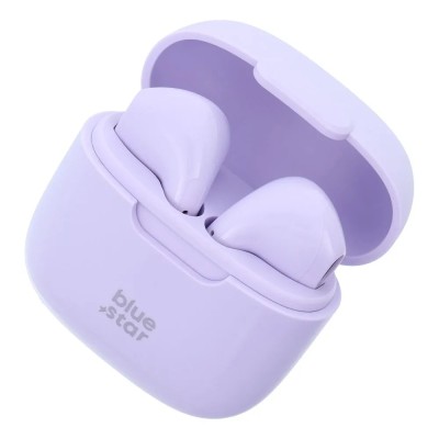 „Blue Star“ TWS Wireless Fi7 bevielės ausinės - violetinės