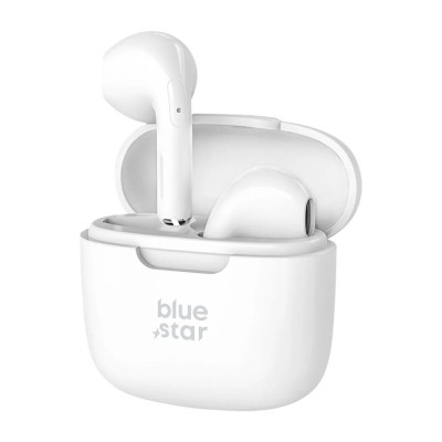 „Blue Star“ TWS Wireless Fi7 bezvadu austiņas - baltas