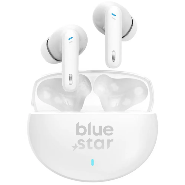 „Blue Star“ ZEN TWS TX5 bevielės ausinės - baltos