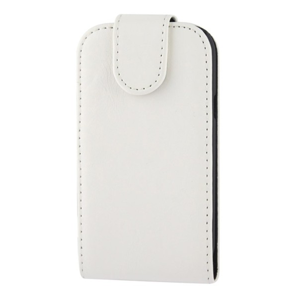 Klasisks atvēramais maciņš - balts (Galaxy Trend Lite)