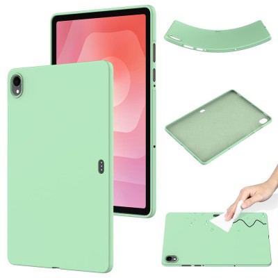 „Shell“ kieto silikono (TPU) dėklas - žalias (Galaxy Tab S11)