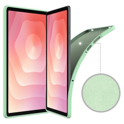 „Shell“ kieto silikono (TPU) dėklas - žalias (Galaxy Tab S11)