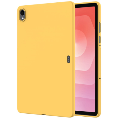 "Shell" Kõva silikoon (TPU) kaaned - kollane (Galaxy Tab S11)