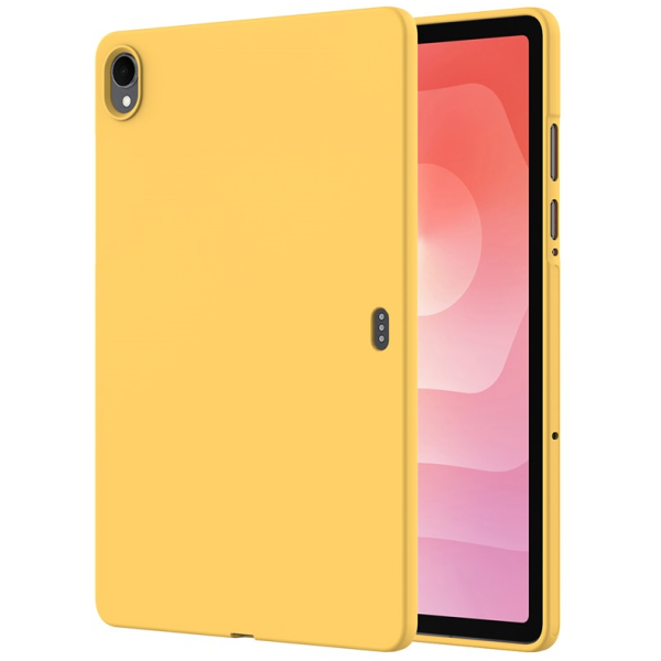 „Shell“ kieto silikono (TPU) dėklas - geltonas (Galaxy Tab S11)